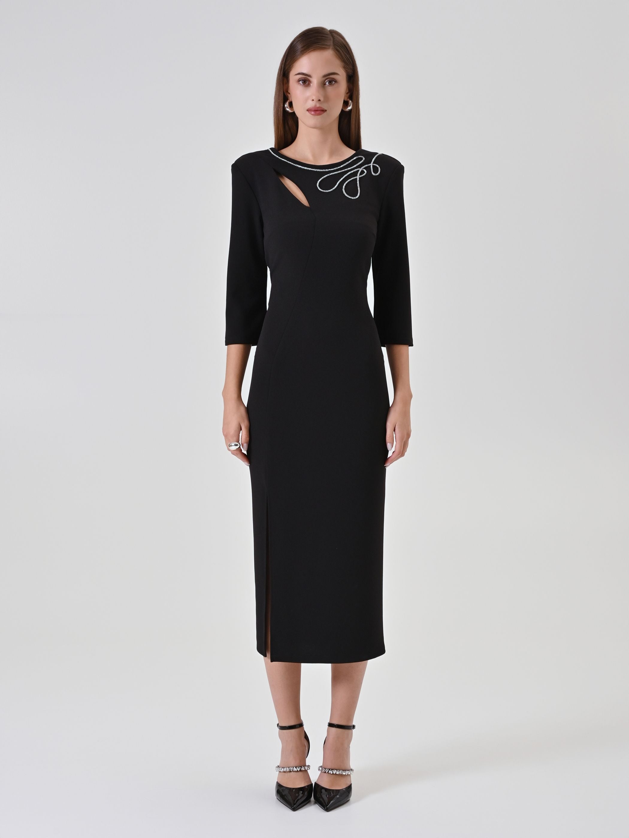 Robe Fourreau Dorothy Perkins Noir Taille 40 - Style Décontracté, Parfait état