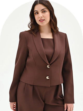 Curvy Women's Jackets and Coats