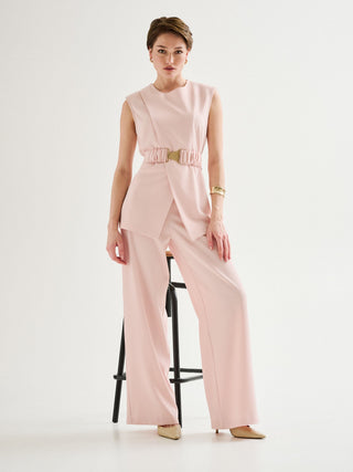 Loose Trousers in Cady
