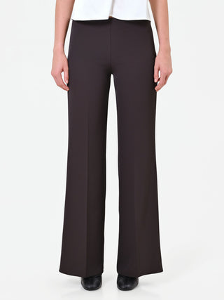Pantalone a gamba larga moro marrone