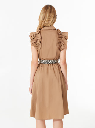 Chemisier dress with Volants