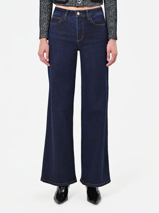 Navy Palazzo Jeans