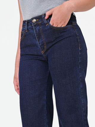 Navy Palazzo Jeans
