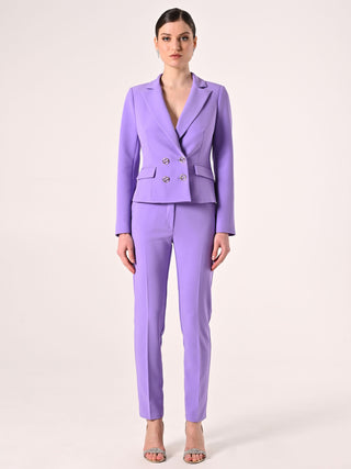 Lilac Jacket in Technical Fabric