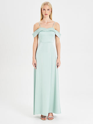 Sage Green Rinascimento atelier off-the-shoulder dress