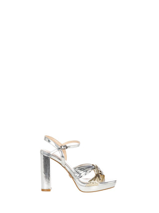Silver Platform Sandals