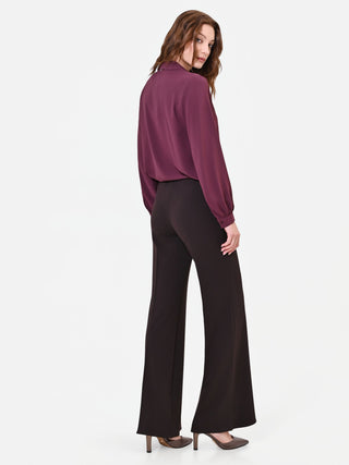 Pantalone a palazzo moro marrone