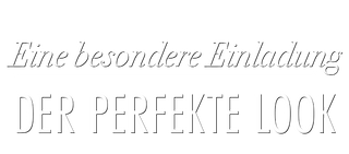 Perfekter Gast, Eleganz für jeden Anlass