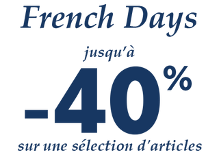 French Days: jusqu'à -40% sur une sélection d'articles