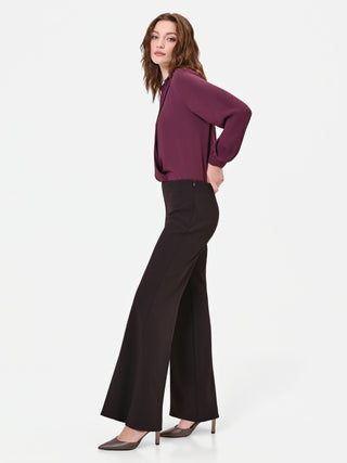 Pantalone a palazzo moro marrone