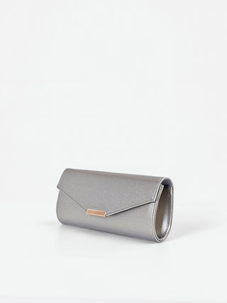 Pochette oro con texture glitterata