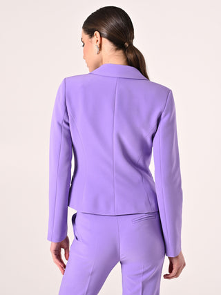 Lilac Jacket in Technical Fabric