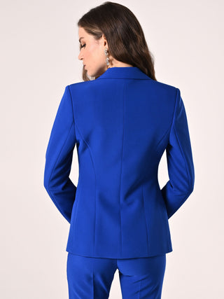 China Blue Jacket in Technical Fabric