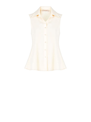 Light Beige Viscose Shirt