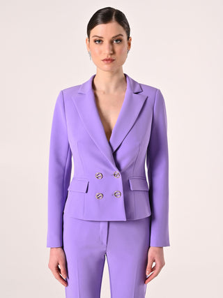 Lilac Jacket in Technical Fabric
