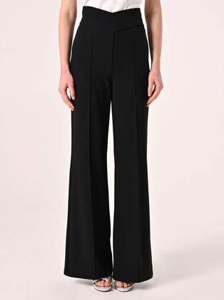 Black Crossover Trousers