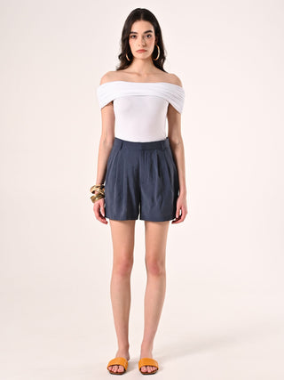 Shorts Blu in Misto Modal