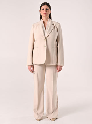 Curvy Jacket in Light Beige