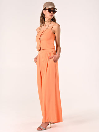 Flowy Orange Trousers