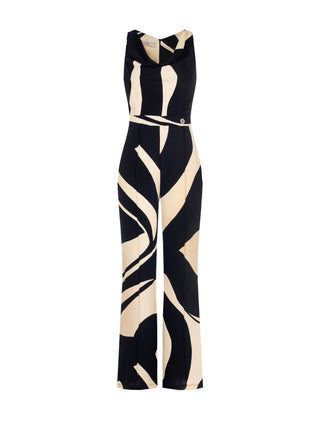Optical Print Jumpsuit