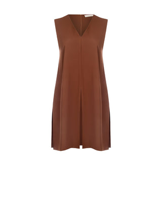 Curvy Long Chocolate Top