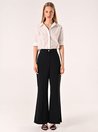 Soft Black Trousers