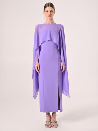 Lavender Georgette Shrug