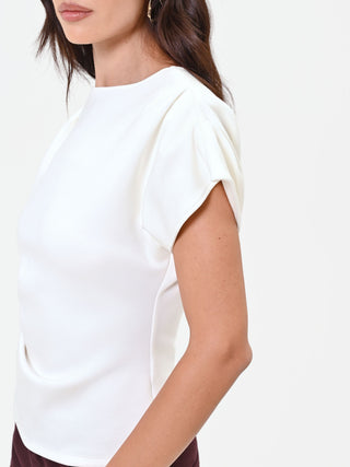 Soft Structured Fabric T-shirt