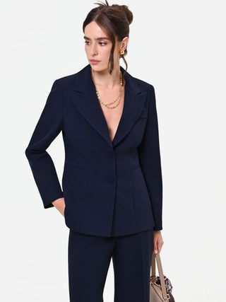 Giacca Studio strutturata monopetto blu navy