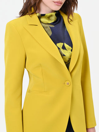 Veste droite vert olive