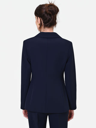 Giacca Studio strutturata monopetto blu navy