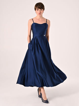 Abito a Ruota Blu Navy