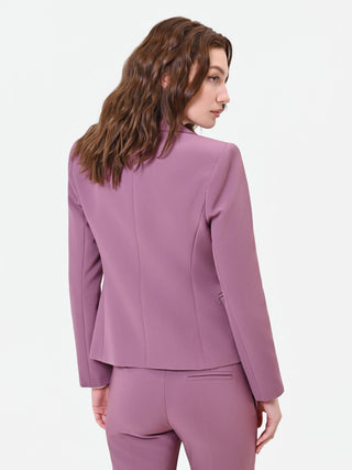 Antique Pink Double-Breasted Blazer