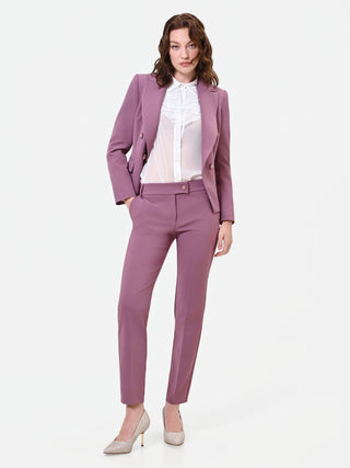 Antique Pink Cigarette Trousers