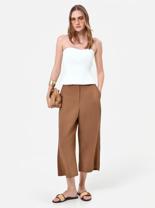 Braune Viskosehose