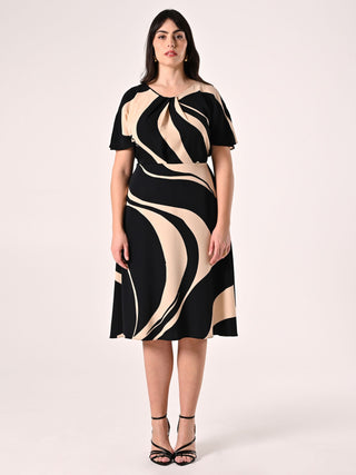 Sukienka optyczna Curvy