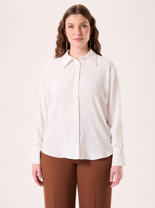 Camicia Curvy Bianca