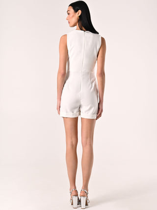 White Playsuit