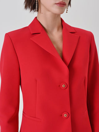 MDM Veste en cuir d'agneau véritable - Coupe ajustée., Noir , S MDM Veste en cuir d'agneau véritable - Coupe ajustée., Noir , S