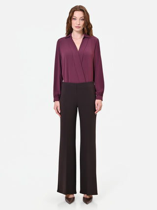 Pantalone a palazzo moro marrone
