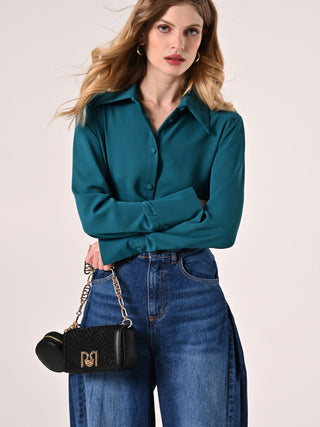 Camicia Verde Reale