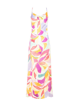 Multicolour Slip Dress