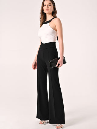 Black Crossover Trousers