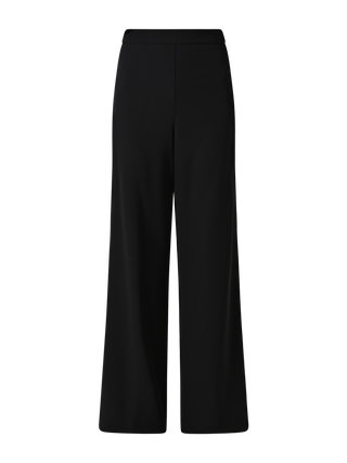 Pantaloni Ampi in Cadi Nero