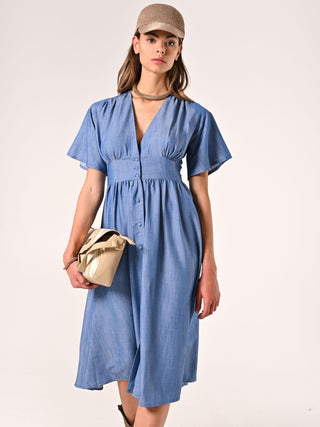 Chemisier in Chambray