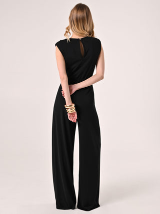 Black Flowy Jumpsuit