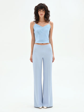 Pantaloni larghi in gabardina di cotone - ASPESI - Donna Pantaloni larghi in gabardina di cotone - ASPESI - Donna