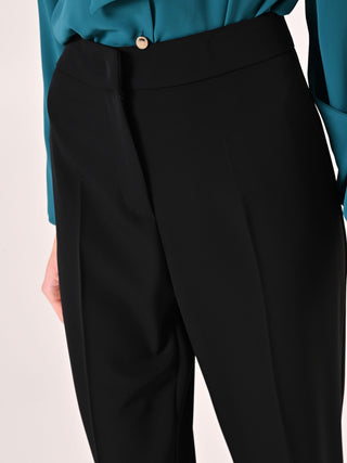 Black Cady Trousers