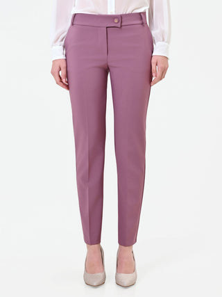 Antique Pink Cigarette Trousers