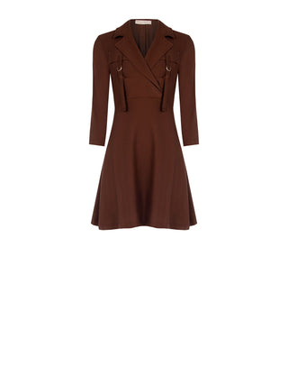 Chocolate Jacket Dress